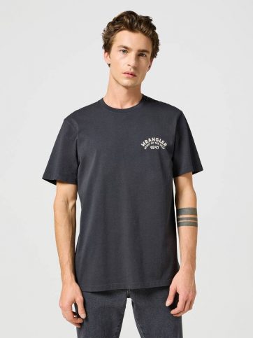 WRANGLER WRANGLER GRAPHIC TEE FADED BLACK