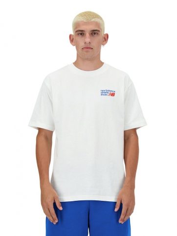 NEW BALANCE NEW BALANCE ATHLETICS PREMIUM LOGO T-SHIRT SEA SALT