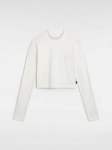 VANS VANS MINI MOCK NECK LS PRGM WHITE