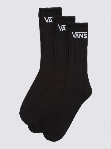 VANS VANS CLASSIC CREW SOCKS BLACK 