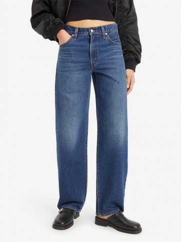 LEVIS LEVI'S BAGGY DAD DARK INDIGO - WORN IN