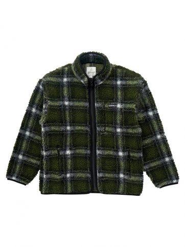 GRAMICCI GRAMICCI SHADOW PLAID SHERPA JACKET