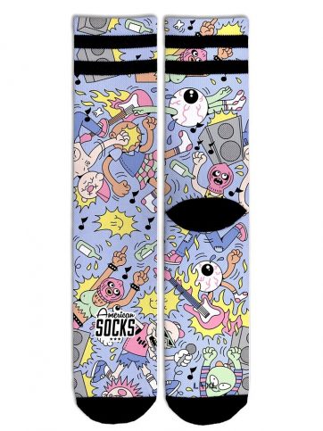 AMERICAN SOCKS AMERICAN SOCKS POGO MID HIGH SIGNATURE