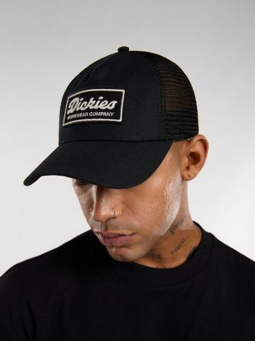 DICKIES DICKIES LEWISTOWN TRUCKER BLACK