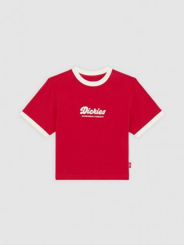 DICKIES DICKIES LEWISTOWN RINGER SS TEE W ENGLI