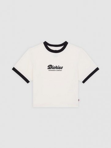 DICKIES DICKIES LEWISTOWN RINGER SS TEE W EGRET