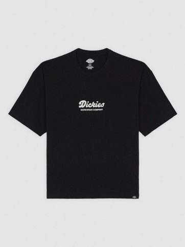 DICKIES DICKIES LEWISTOWN EMBRO TEE BLACK