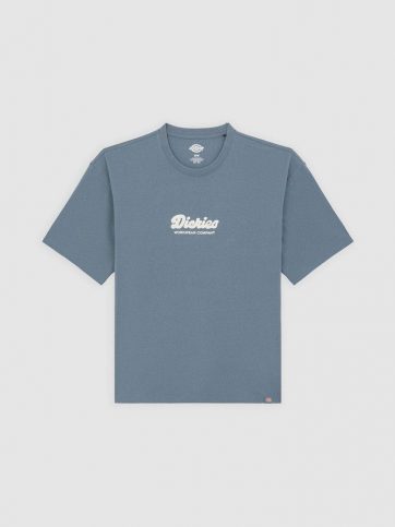 DICKIES DICKIES LEWISTOWN EMBRO TEE STORMY WEATH